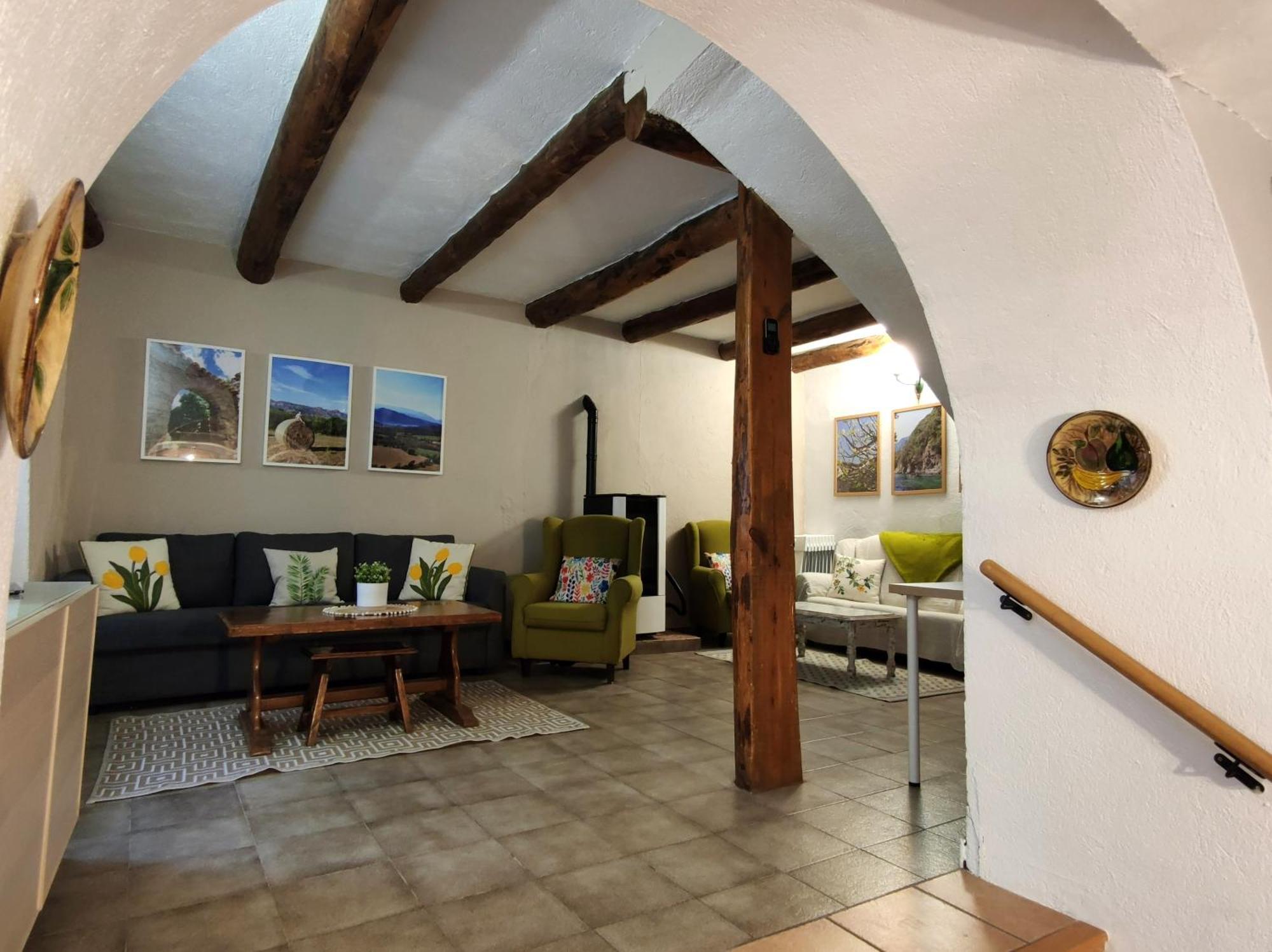 Villa Casa Escola à Pobla de Segur Extérieur photo